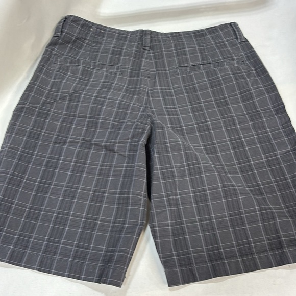 American Eagle Outfitters Longboard grey black 5 pocket cotton shorts size 32 - Picture 5 of 9